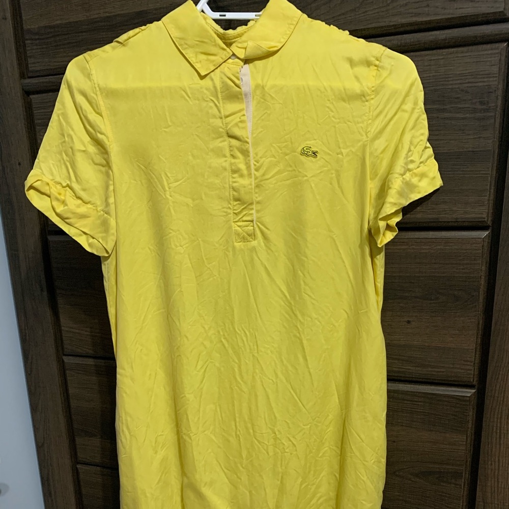 Lacoste hooded dress